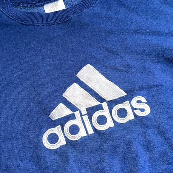 Adidas Logo Crewneck Sweatshirt - Picture 2 of 3